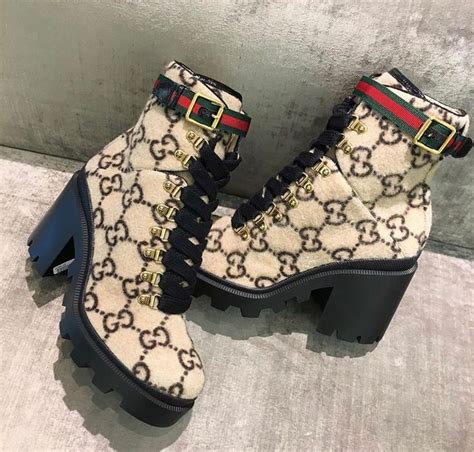 fake gucci combat boots|thigh high Gucci boots.